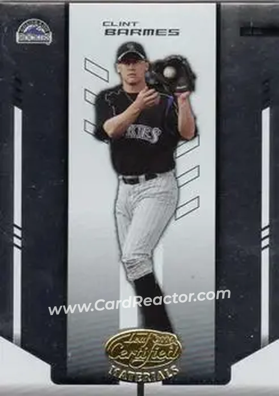2004 Leaf Certified Materials #43 - Clint Barmes - Colorado Rockies - Front
