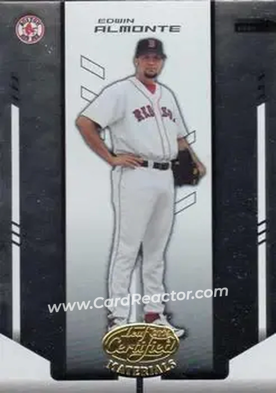 2004 Leaf Certified Materials #56 - Edwin Almonte - Boston Red Sox - Front 2004 Leaf Certified Materials #56 - Edwin Almonte - Boston Red Sox - Front