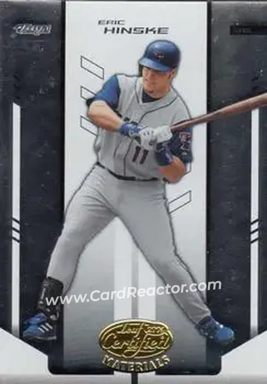 2004 Leaf Certified Materials #59 - Eric Hinske - Toronto Blue Jays - Front 2004 Leaf Certified Materials #59 - Eric Hinske - Toronto Blue Jays - Front