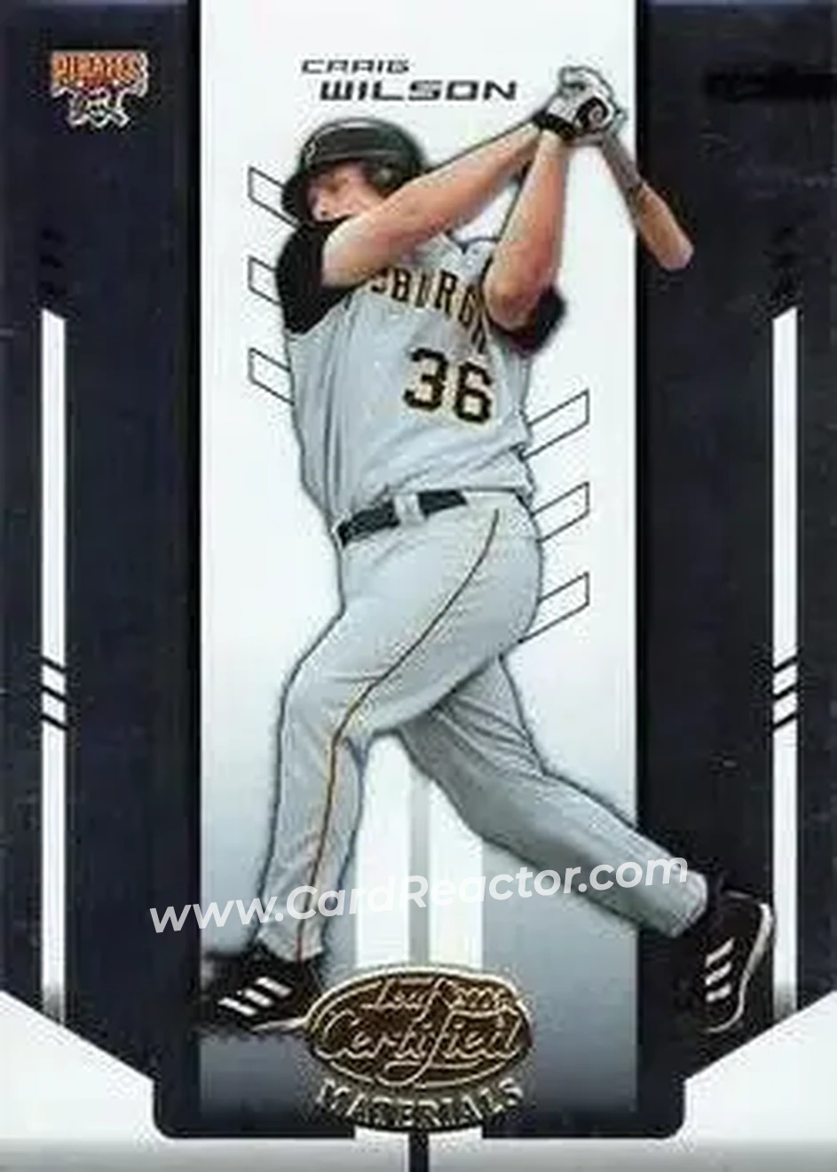 2004 Leaf Certified Materials #74 - Craig Wilson - Pittsburgh Pirates - Front 2004 Leaf Certified Materials #74 - Craig Wilson - Pittsburgh Pirates - Front