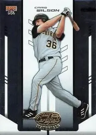 2004 Leaf Certified Materials #74 - Craig Wilson - Pittsburgh Pirates