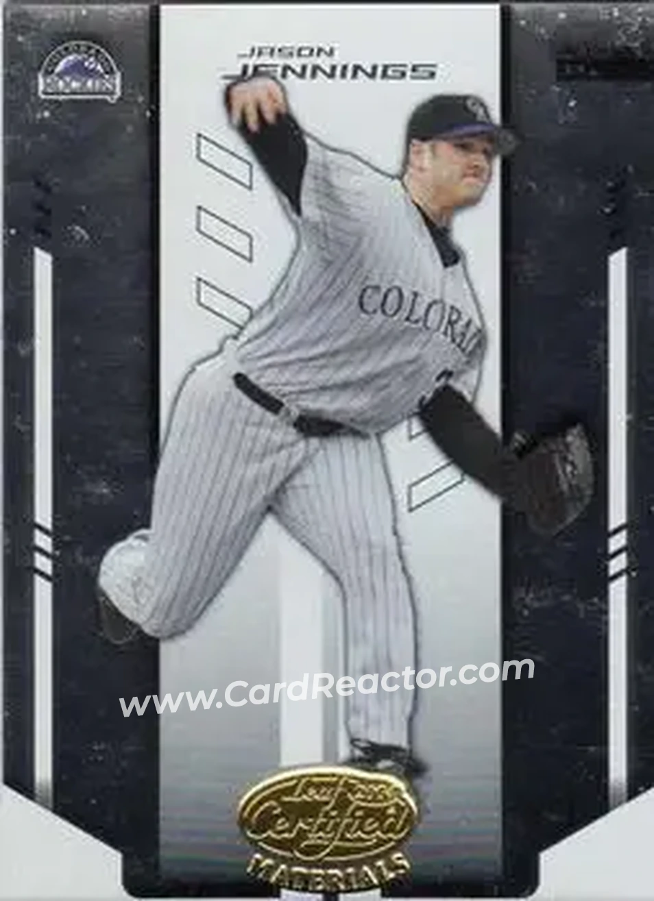 2004 Leaf Certified Materials #83 - Jason Jennings - Colorado Rockies - Front