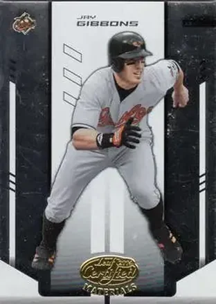 2004 Leaf Certified Materials #89 - Jay Gibbons - Baltimore Orioles