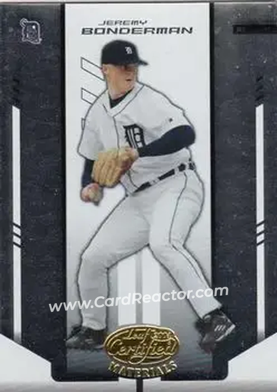 2004 Leaf Certified Materials #94 - Jeremy Bonderman - Detroit Tigers - Front