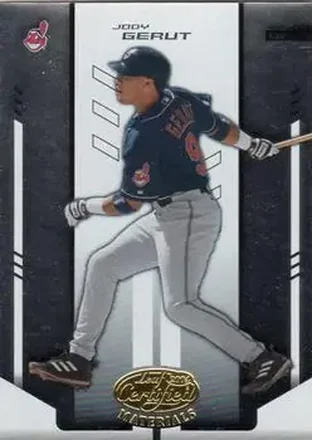 2004 Leaf Certified Materials #99 - Jody Gerut - Cleveland Indians
