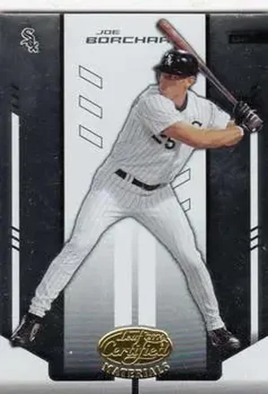 2004 Leaf Certified Materials #100 - Joe Borchard - Chicago White Sox