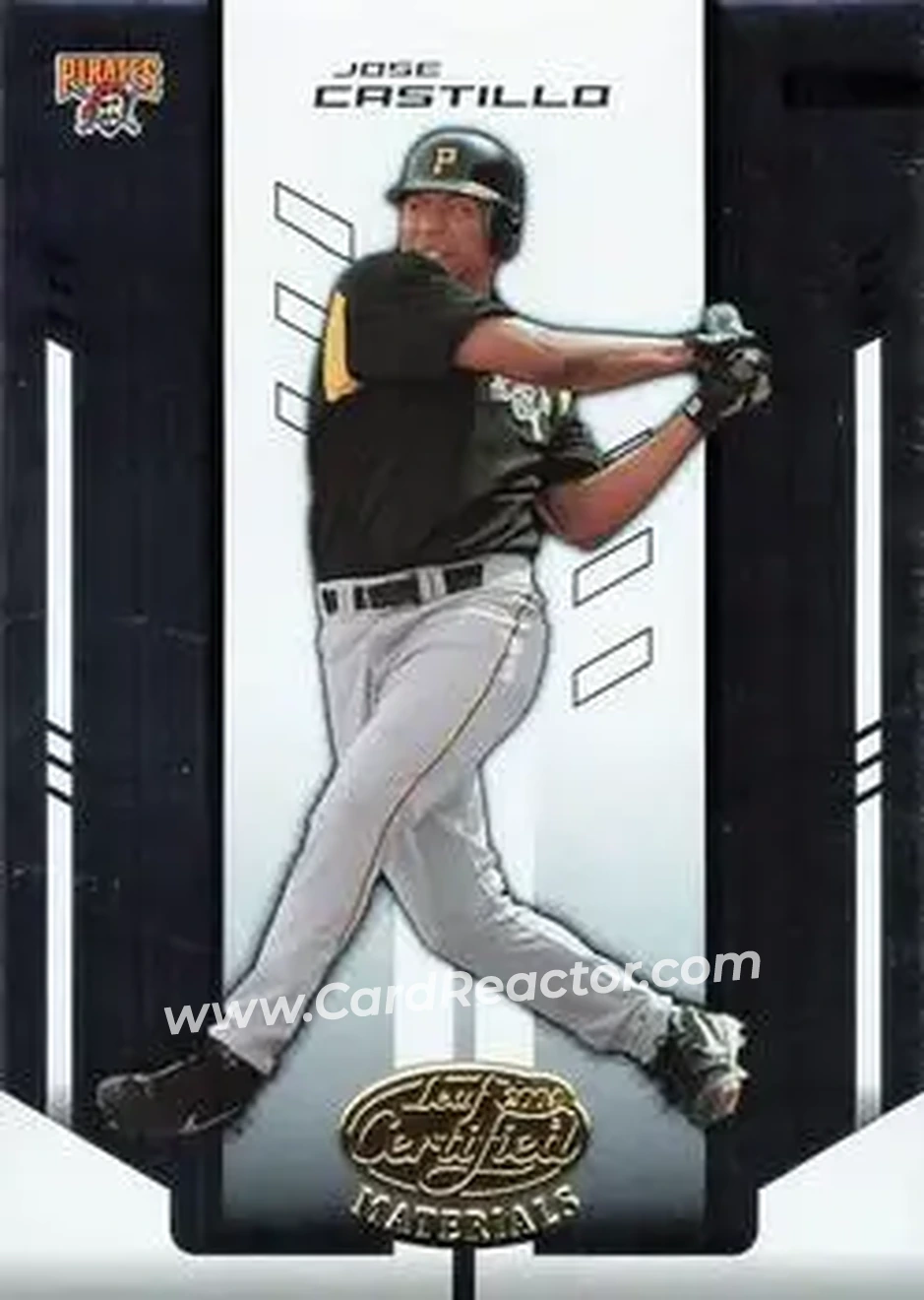 2004 Leaf Certified Materials #107 - Jose Castillo - Pittsburgh Pirates - Front