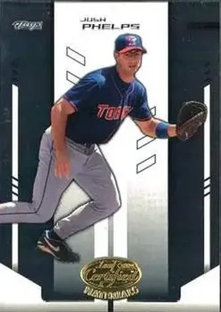 2004 Leaf Certified Materials #111 - Josh Phelps - Toronto Blue Jays