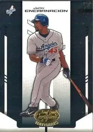 2004 Leaf Certified Materials #112 - Juan Encarnacion - Los Angeles Dodgers