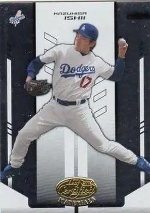 2004 Leaf Certified Materials #115 - Kazuhisa Ishii - Los Angeles Dodgers