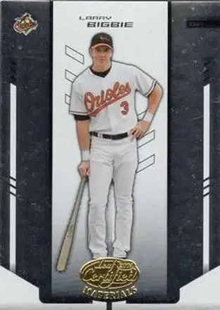 2004 Leaf Certified Materials #121 - Larry Bigbie - Baltimore Orioles