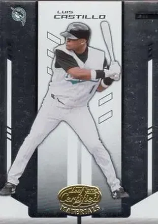 2004 Leaf Certified Materials #123 - Luis Castillo - Florida Marlins