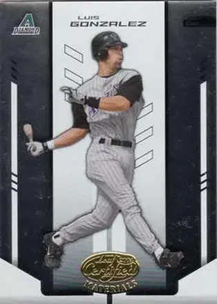 2004 Leaf Certified Materials #124 - Luis Gonzalez - Arizona Diamondbacks