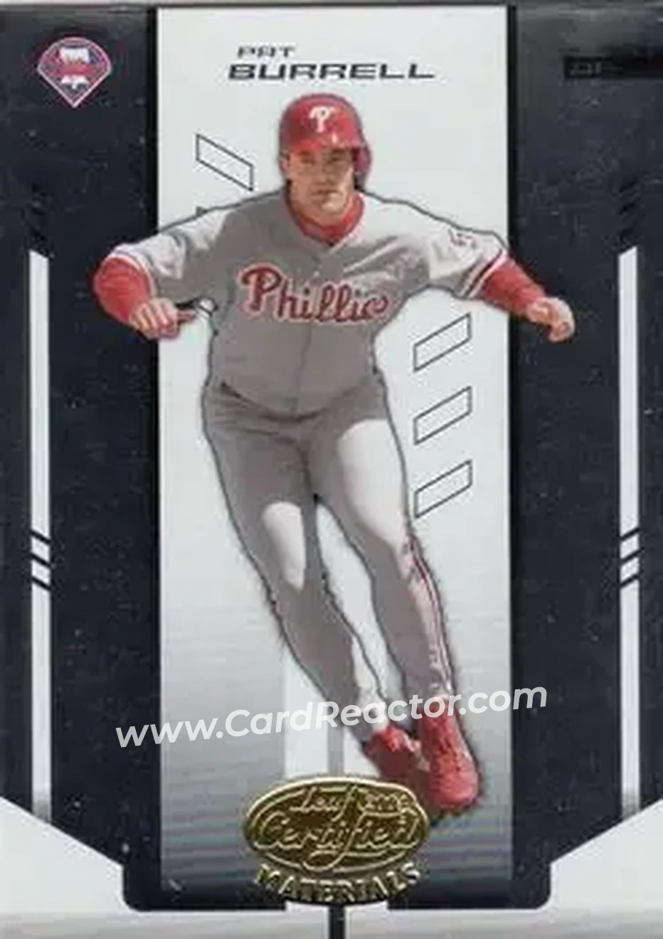 2004 Leaf Certified Materials #148 - Pat Burrell - Philadelphia Phillies - Front 2004 Leaf Certified Materials #148 - Pat Burrell - Philadelphia Phillies - Front