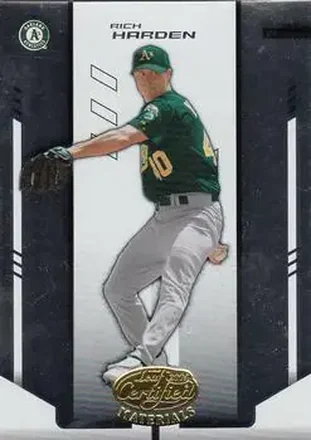 2004 Leaf Certified Materials #158 - Rich Harden - Oakland Athletics