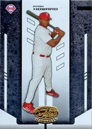 2004 Leaf Certified Materials #167 - Ryan Howard - Philadelphia Phillies