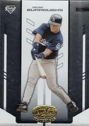 2004 Leaf Certified Materials #173 - Sean Burroughs - San Diego Padres