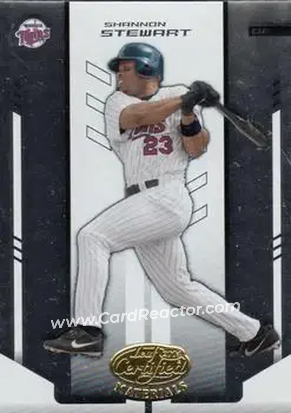 2004 Leaf Certified Materials #175 - Shannon Stewart - Minnesota Twins - Front