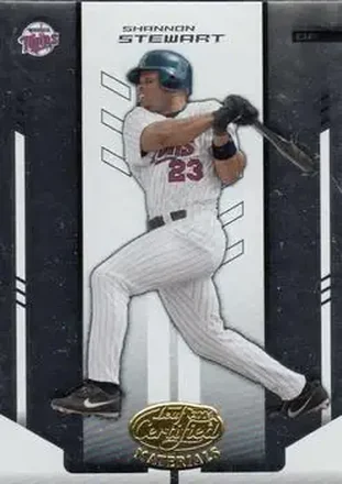 2004 Leaf Certified Materials #175 - Shannon Stewart - Minnesota Twins
