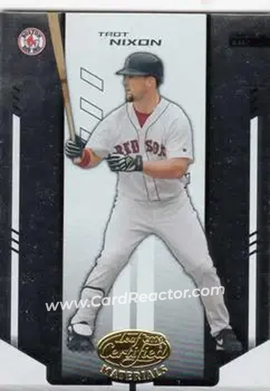 2004 Leaf Certified Materials #184 - Trot Nixon - Boston Red Sox - Front
