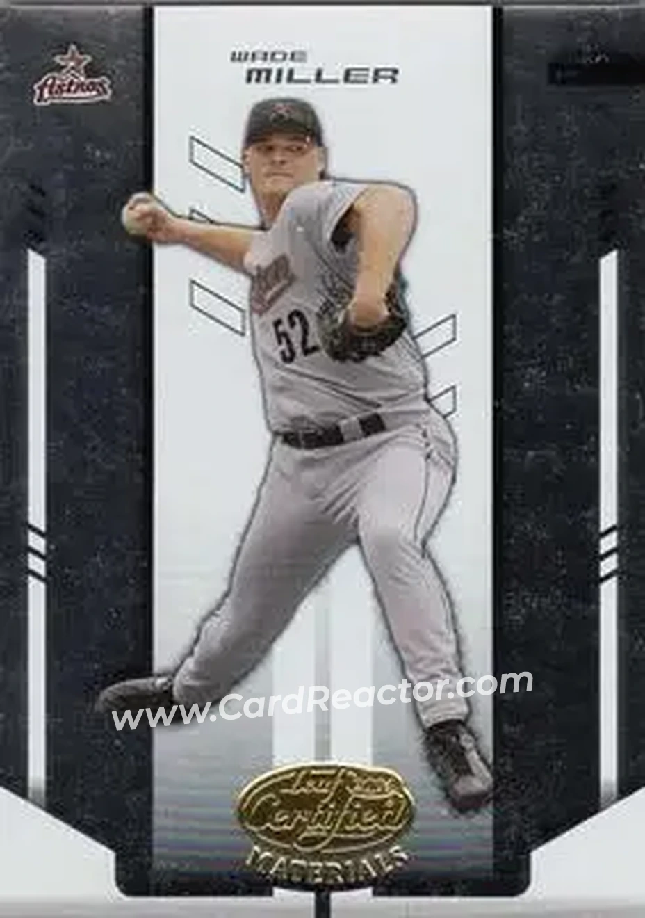 2004 Leaf Certified Materials #189 - Wade Miller - Houston Astros - Front