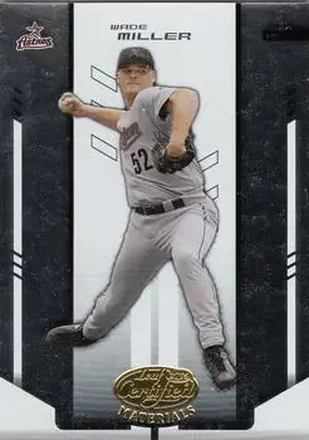 2004 Leaf Certified Materials #189 - Wade Miller - Houston Astros