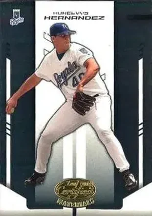 2004 Leaf Certified Materials #194 - Runelvys Hernandez - Kansas City Royals