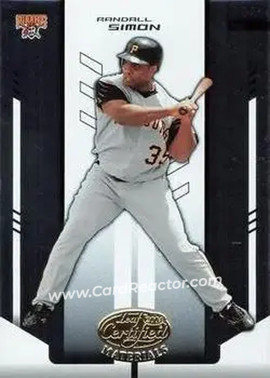 2004 Leaf Certified Materials #200 - Randall Simon - Pittsburgh Pirates - Front 2004 Leaf Certified Materials #200 - Randall Simon - Pittsburgh Pirates - Front