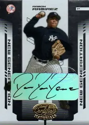 2004 Leaf Certified Materials #269 - Ramon Ramirez - New York Yankees