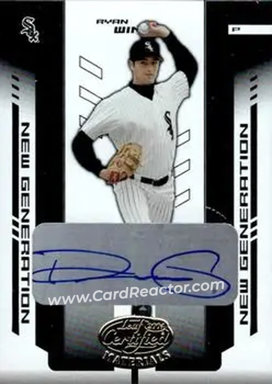 2004 Leaf Certified Materials #271 - Ryan Wing - Chicago White Sox - Front 2004 Leaf Certified Materials #271 - Ryan Wing - Chicago White Sox - Front