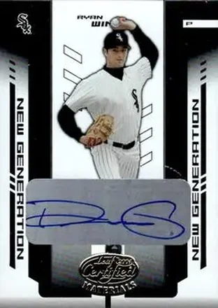 2004 Leaf Certified Materials #271 - Ryan Wing - Chicago White Sox