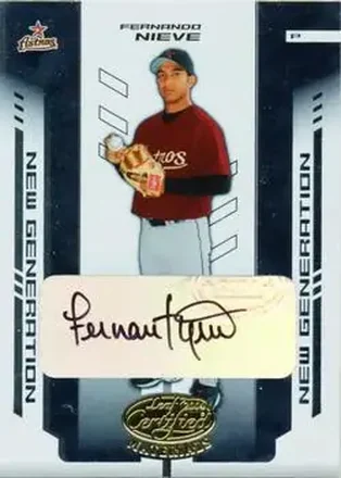 2004 Leaf Certified Materials #273 - Fernando Nieve - Houston Astros