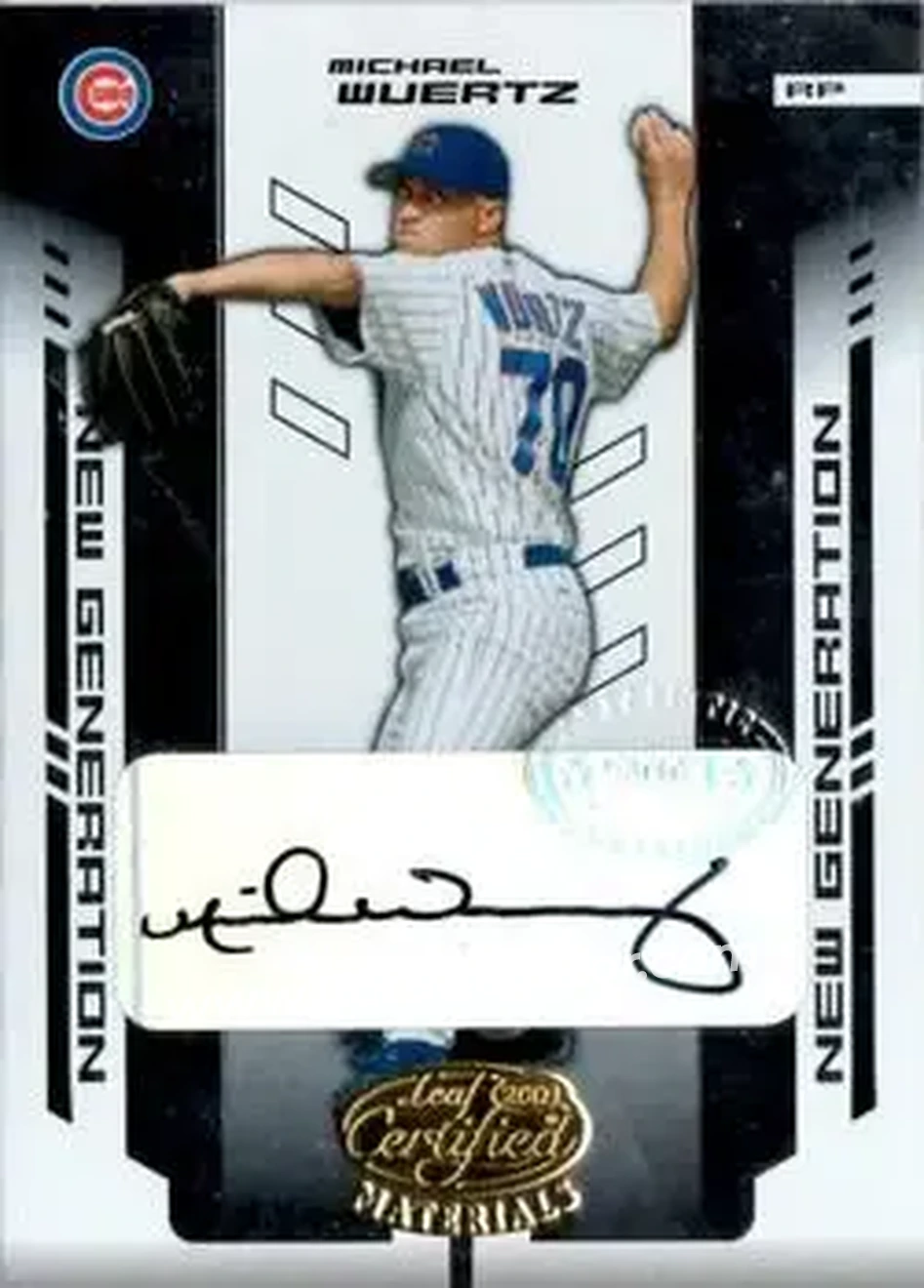 2004 Leaf Certified Materials #282 - Michael Wuertz - Chicago Cubs - Front 2004 Leaf Certified Materials #282 - Michael Wuertz - Chicago Cubs - Front