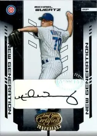 2004 Leaf Certified Materials #282 - Michael Wuertz - Chicago Cubs