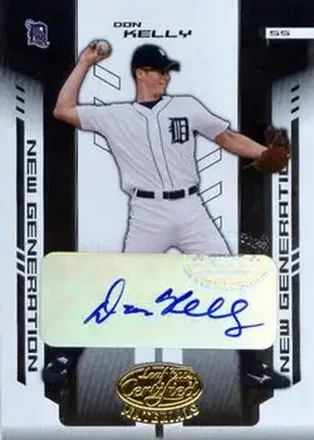 2004 Leaf Certified Materials #296 - Don Kelly - Detroit Tigers