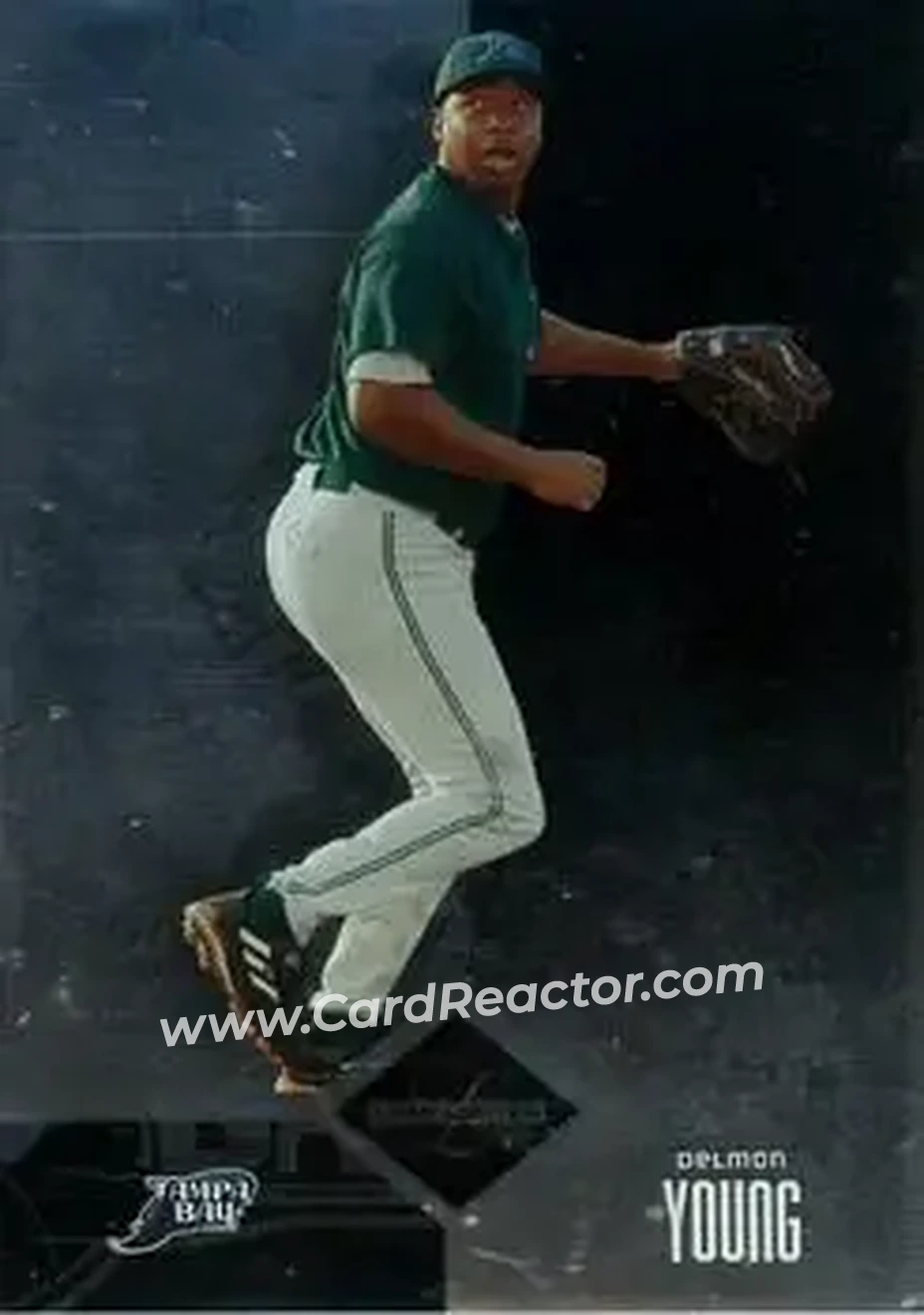 2004 Leaf Limited #27 - Delmon Young - Tampa Bay Devil Rays - Front