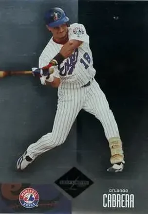 2004 Leaf Limited #119 - Orlando Cabrera - Montreal Expos