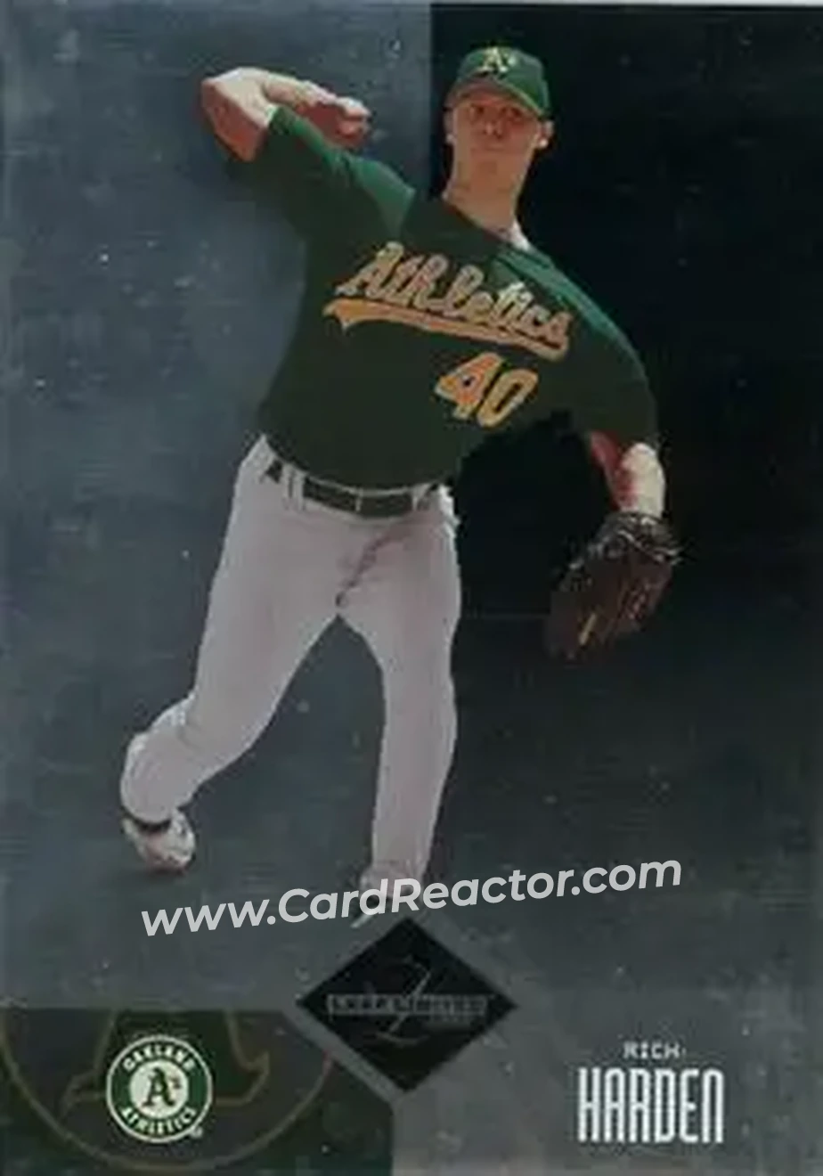 2004 Leaf Limited #128 - Rich Harden - Oakland Athletics - Front 2004 Leaf Limited #128 - Rich Harden - Oakland Athletics - Front