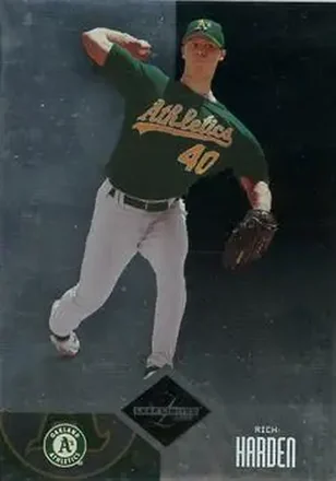 2004 Leaf Limited #128 - Rich Harden - Oakland Athletics