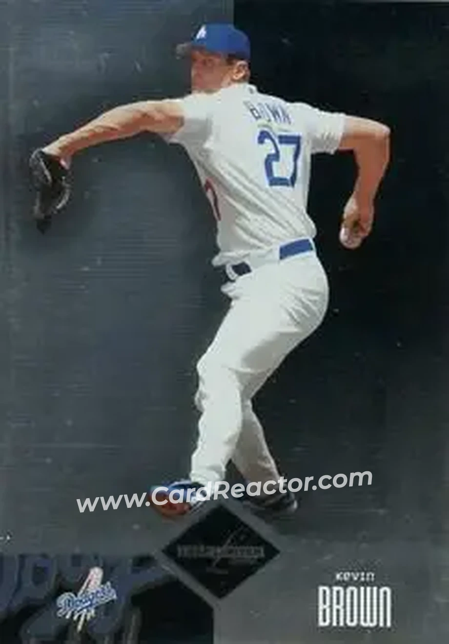 2004 Leaf Limited #174 - Kevin Brown - Los Angeles Dodgers - Front 2004 Leaf Limited #174 - Kevin Brown - Los Angeles Dodgers - Front
