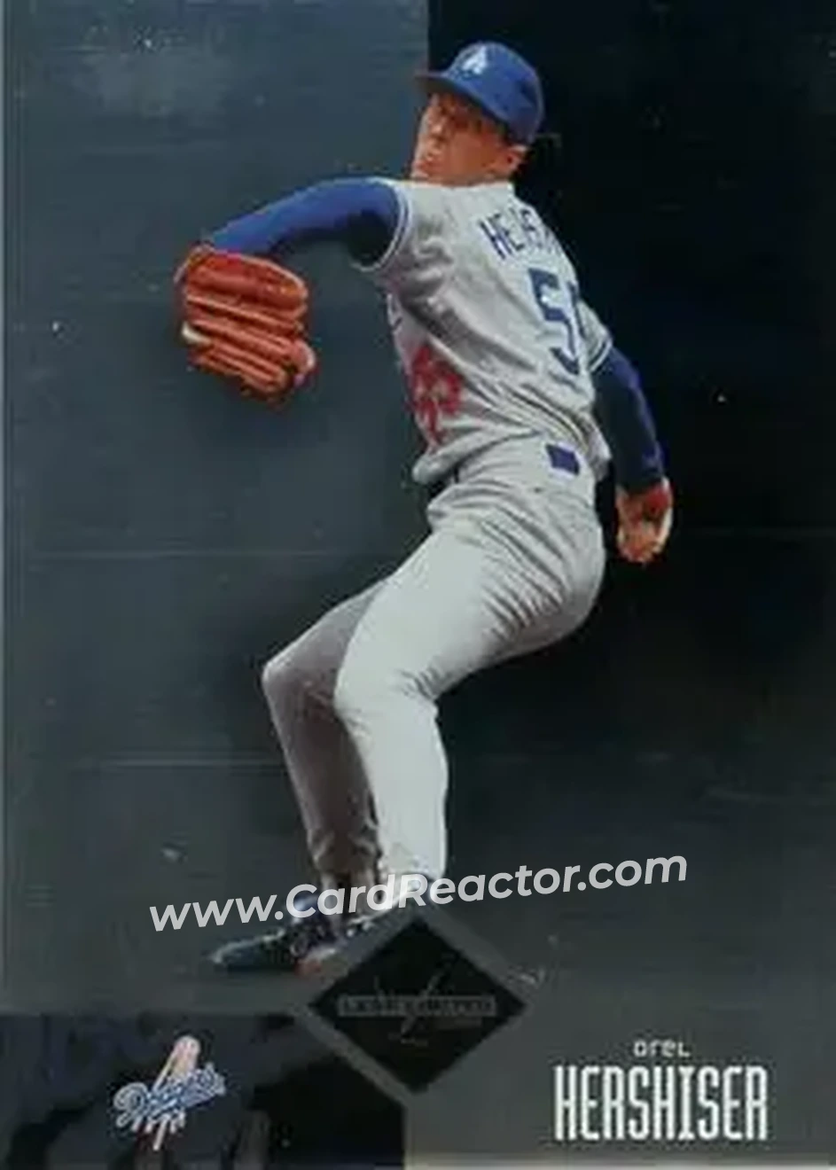 2004 Leaf Limited #218 - Orel Hershiser - Los Angeles Dodgers - Front 2004 Leaf Limited #218 - Orel Hershiser - Los Angeles Dodgers - Front