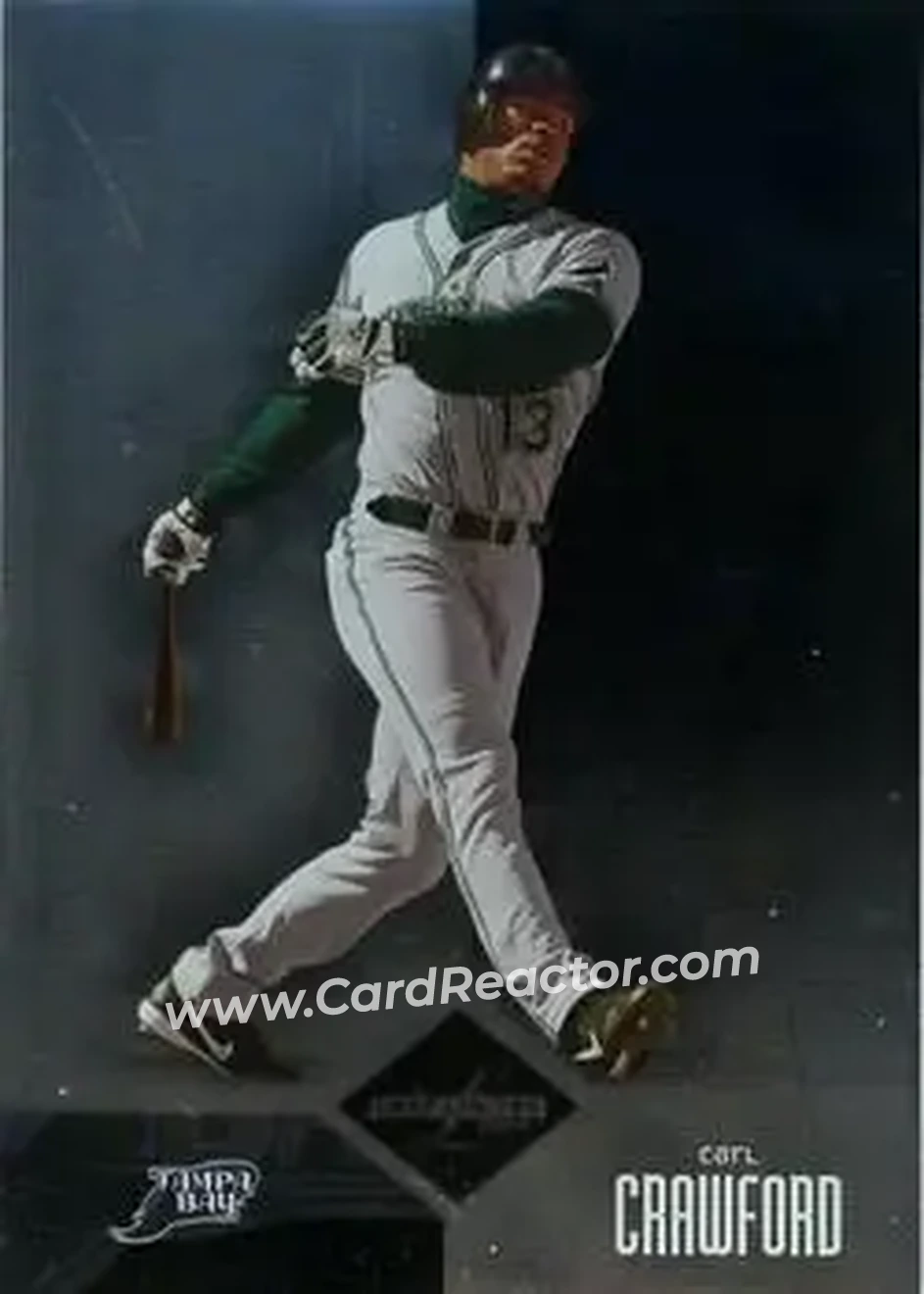 2004 Leaf Limited #239 - Carl Crawford - Tampa Bay Devil Rays - Front