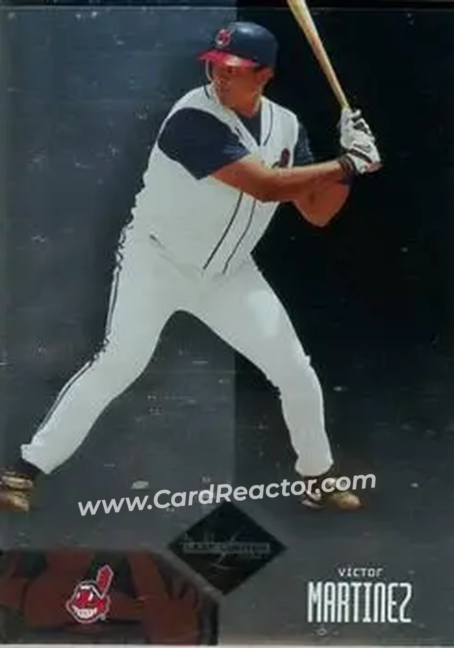 2004 Leaf Limited #250 - Victor Martinez - Cleveland Indians - Front