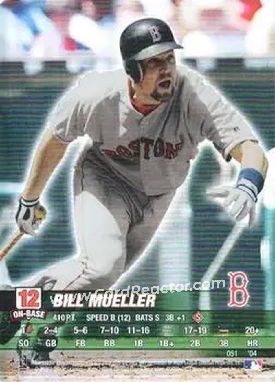2004 MLB Showdown #051 - Bill Mueller - Boston Red Sox - Front