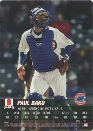 2004 MLB Showdown #060 - Paul Bako - Chicago Cubs