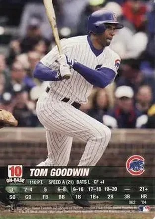2004 MLB Showdown #062 - Tom Goodwin - Chicago Cubs