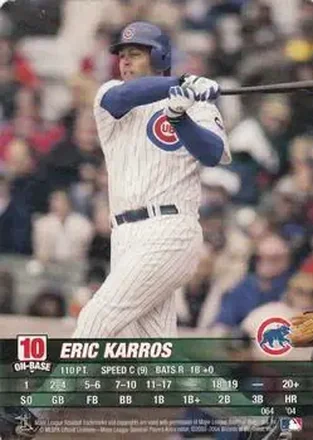 2004 MLB Showdown #064 - Eric Karros - Chicago Cubs