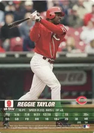 2004 MLB Showdown #095 - Reggie Taylor - Cincinnati Reds