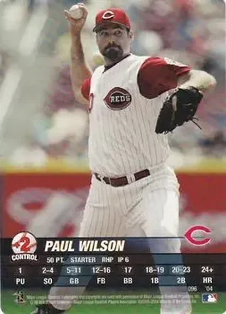 2004 MLB Showdown #096 - Paul Wilson - Cincinnati Reds