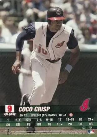 2004 MLB Showdown #103 - Coco Crisp - Cleveland Indians